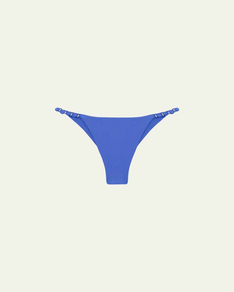 Solid Beads Cheeky Bikini Bottoms